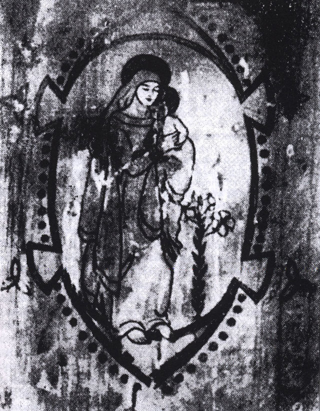 Madonna anc Child Painting