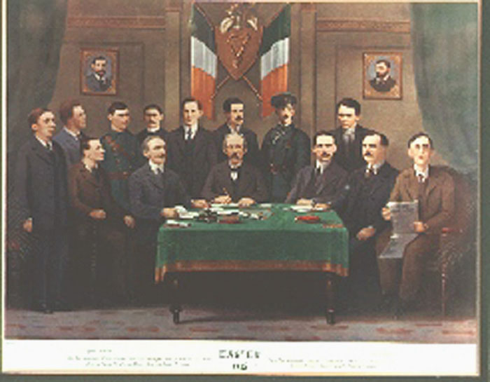 Photo of Signers of the Proclamation